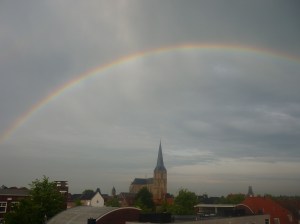 Bovenkerk - regenboog