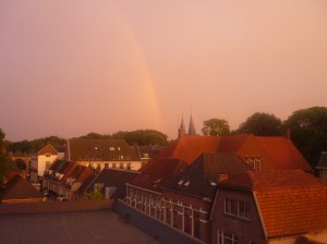 Poortkerk regenboog